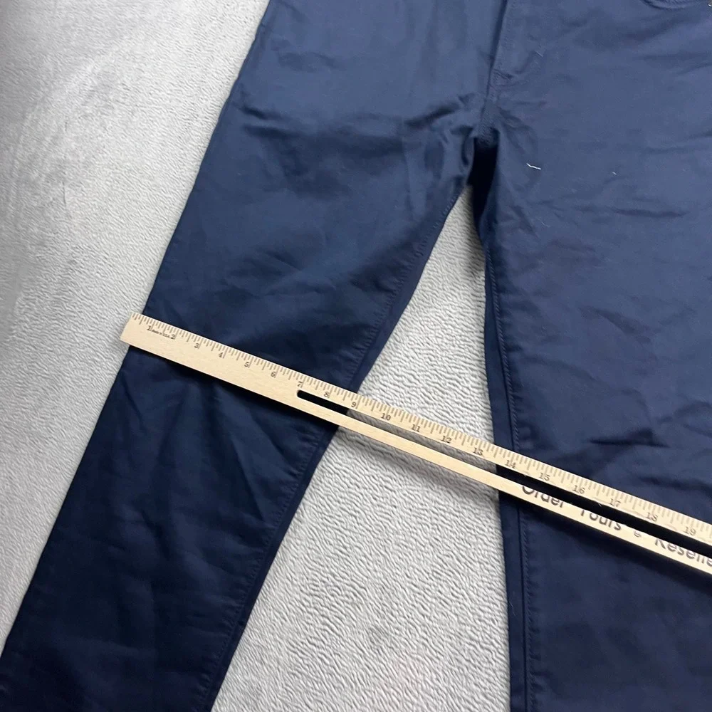 Banana Republic Travel Jean Mens 32x30 Slim Fit Navy Blue 5-Pocket Pants NEW
